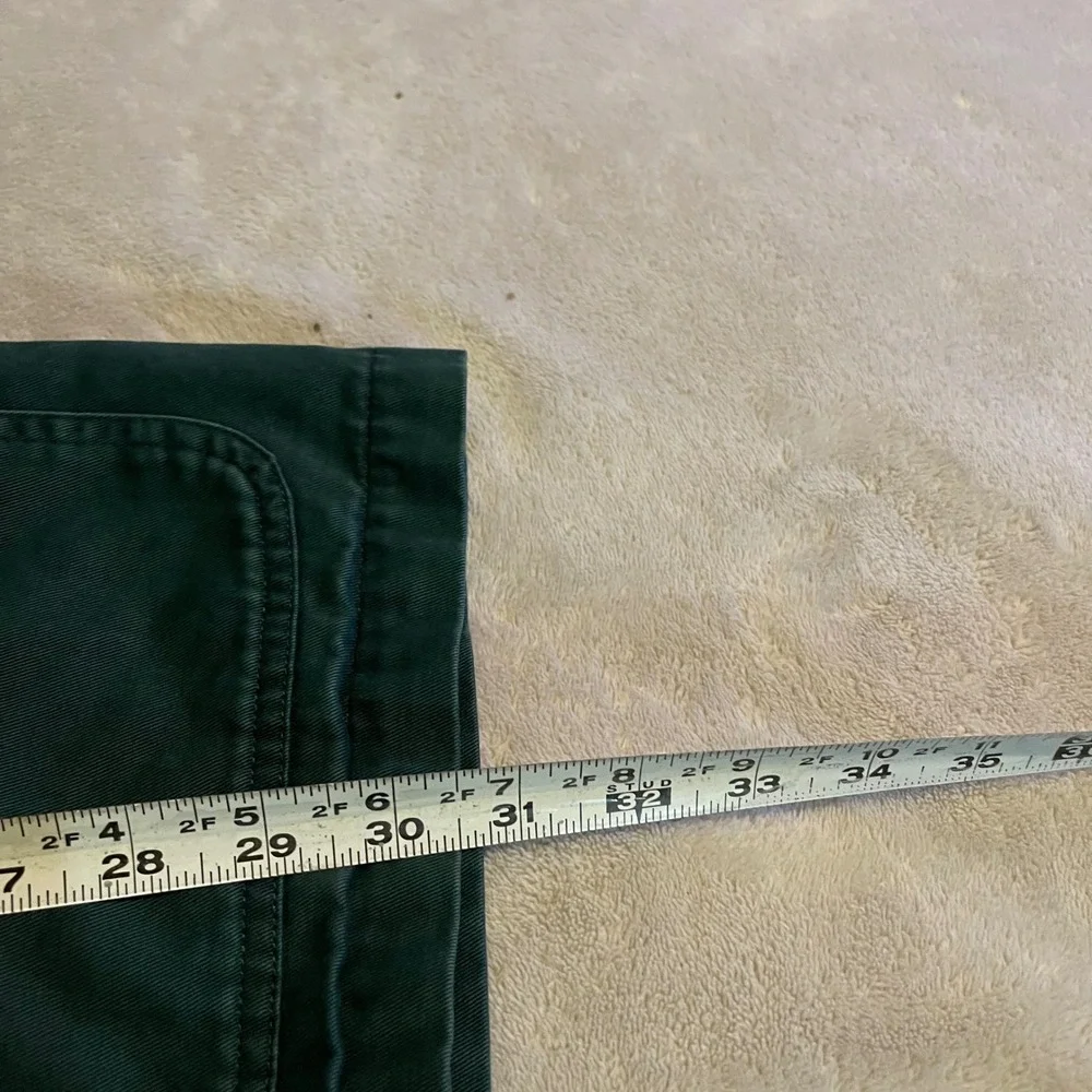 Vintage Charter Club Jacket Women Large Green Jane Justin Barn Corduroy Collar - Picture 8 of 11